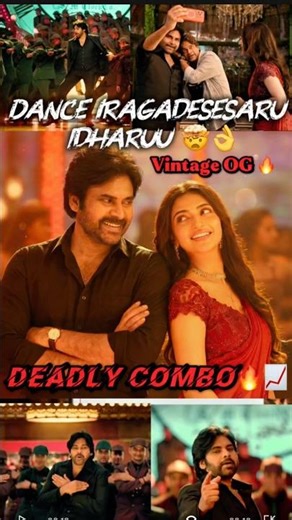 DekhLenge Saala🔥| Pawan Kalyan’s & Sreeleela 📈💃#Pawankalyan #Sreeleela #Song #Dance #YTShorts