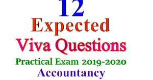 Viva Questions 12th Accountancy for 2019-20