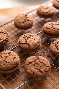 Chocolate Thin Mint Cookies