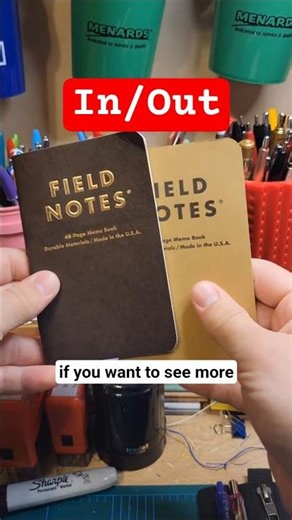 My Newest Field Notes!🆕️🔥 #fieldnotes #edc #notebook