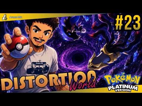 POKÉMON PLATINUM PT BR #23 — Distortion World Batalha Final Contra Cyrus 🌌