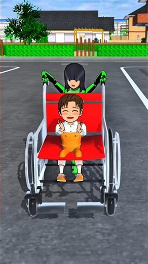 Super Girl Saved Baby Yuta from the Hantu Monster! 😱🦸‍♀️#viral #animation #trending #sakura