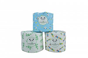 [Hot Item] Custom Packaging 3-Ply Toilet Paper Made From Sustainable Bamboo Pulp