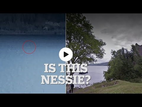 A fast-moving 'unexplained' creautre is spotted on Loch Ness
