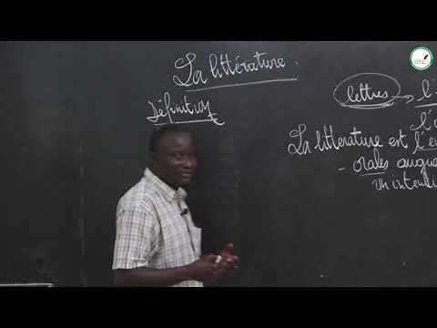 Course - Final Year - French: Literature / Mr. Ngom