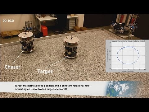Simulation of rendezvous and docking to an uncooperative target in TEAMS