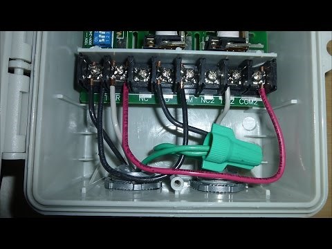 How to wire 240 Volt Switch Timer and Receptacles for grow lights