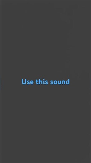 Use this sound