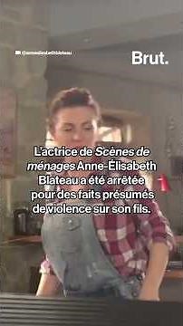 An actress from the TV series "Scènes de ménages" was arrested for alleged acts of violence again...