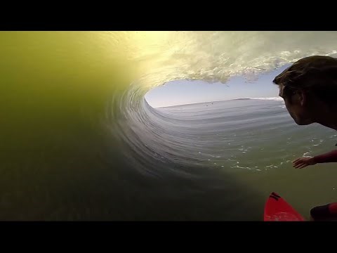 Longest Barrel with Koa Smith in Skeleton Bay- GoPro