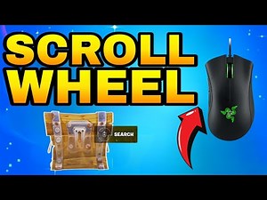 How To Open Chest Using Scroll Wheel In Fortnite 2026