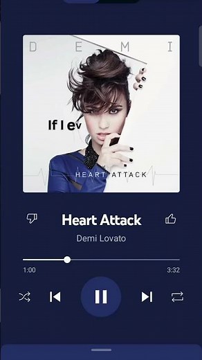 ✨ Heart Attack ❤️‍🔥 | Demi Lovato | Official Lyrics Video 🎧✨#HeartAttack #DemiLovato #LyricsVideo