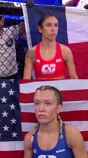 Chile vs USA never disappoints 😳🔥💪🏽 FULL FIGHT HIGHLIGHTS with Melissa Gomez & Anna Somers #wmma #combatsports #mixedmartialarts #CapCut