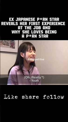 “Ex-p*rn Actress on Her First Scene & Why She Stayed | Mikako Abe’s Story”#MikakoAbe#realstory