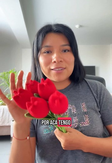 Tulipanes Tejidos: Cómo Hacer Flores de Crochet