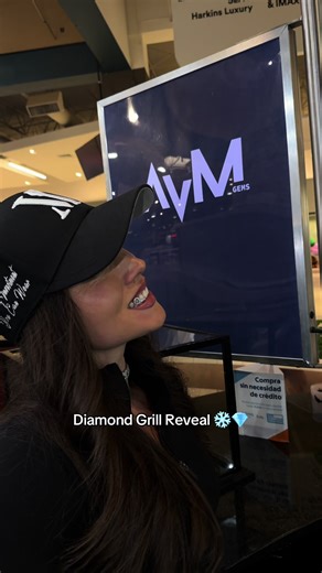 The moment she sees her custom diamond grills for the first time 😮‍🔥 Fully hand-set stones, precision mold fit, flawless shine. This is what real custom work looks like. Ready for your reveal? Book your appointment today. #DiamondGrills #IcedOut #CustomGrillz #LuxuryTeeth #GrillzLife