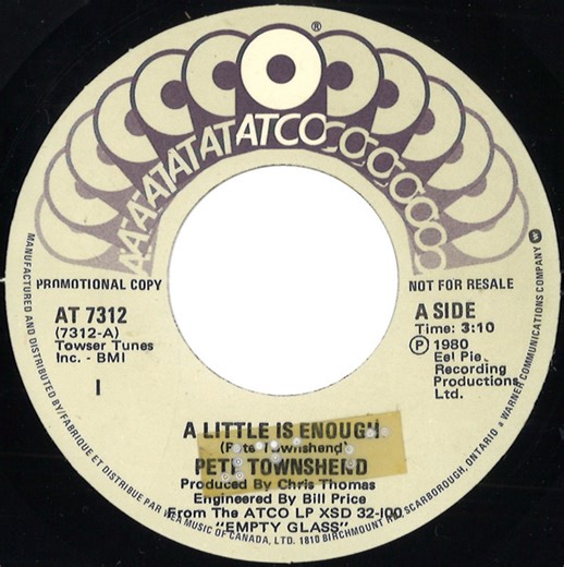 Pete Townshend - A Little Is Enough