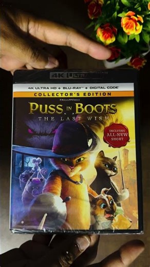 PUSS IN BOOTS - THE LAST WISH 4K Bluray Unboxing & Review!! SOON!! #movies #film #4k