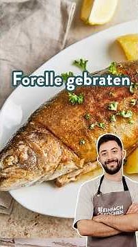 Forelle gebraten so gut wie aus dem Sternerestaurant! 😍 #rezept
