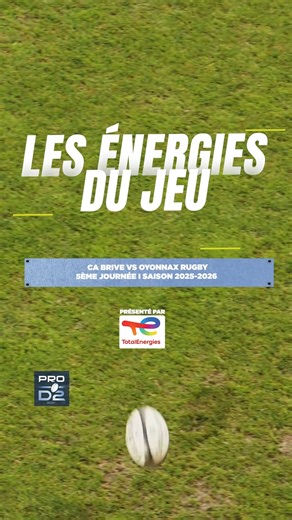 De l’audace à Oyonnax ! ⚡ Jeu au pied léché, raffuts musclés, grandes envolées… et un essai collectif de toute beauté. TotalEnergies décrypte cette séquence qui sent bon le rugby. #ProD2 | #LesÉnergiesDuJeu | PRO D2