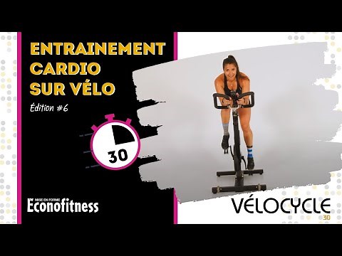 Entrainement CARDIO sur VÉLO | 30 Minutes | VELOCYCLE (Édition 6)