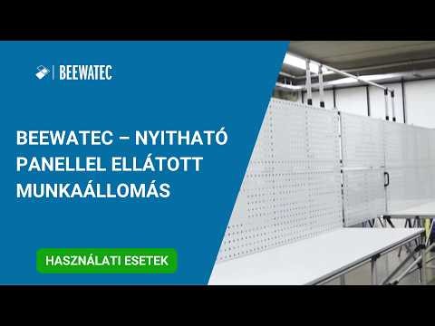 BEEWATEC – Nyitható panellel ellátott munkaállomás | Workstation with Opening Panel