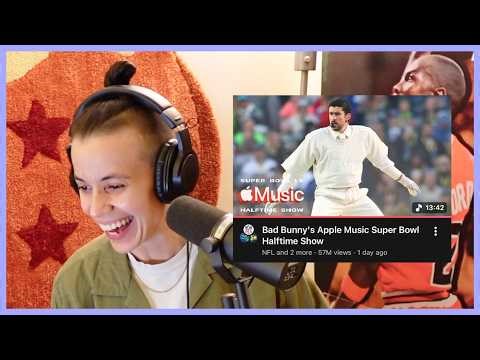 Bad Bunny's Super Bowl Halftime Show 🇵🇷🏈🏟️ (FIRST REACTION)