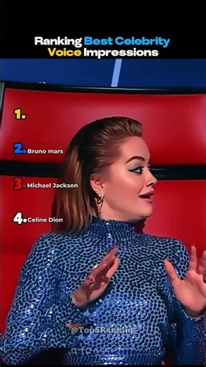 Ranking the Best Celebrity Voice Impressions 🤯 #shorts #singing #viral