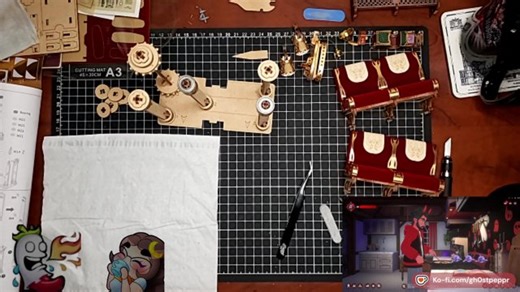 Model building - More Infinity Train build! Choo choo! | !discord | !kofi