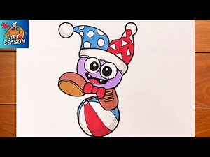 How to Draw Marx from Kirby Step by Step