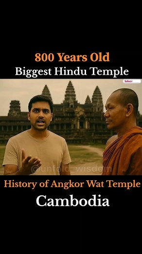 Angkor Wat:Why This Cambodian Temple Feels Indian | Hindu Mythology & Ancient Architecture #history