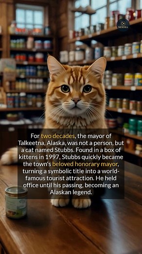 Meet Stubbs, the incredible cat who served as honorary mayor for two decades! #history #didyouknow #catsofinstagram #alaskahistory | Global Highlights
