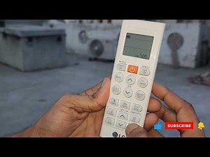 ac remote time setting | How to set time on ac remote | easy trick 😀