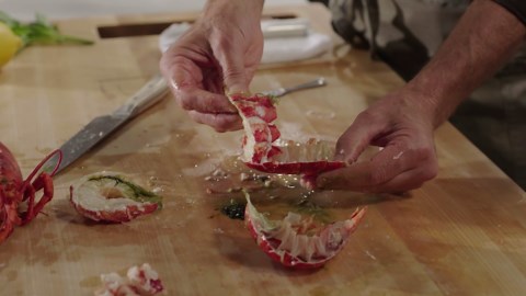 Hummer-Spaghetti, Meeresfrüchte in Perfektion