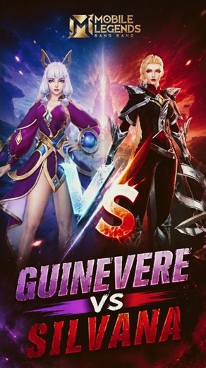 Guinevere vs Silvanna ⚔️ Epic 1v1 Battle | Who Wins? 🔥 #mlbb