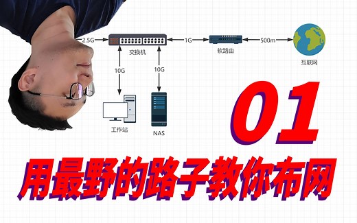 用最野的路子教你布局家庭网络@第一期——基础布局