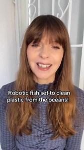 This is so cool! Robotic fish could help clean plastic from our oceans. This story and more in this week’s world animal and nature related news in 60 seconds. #victoriastilwellacademy #victoriastilwellpositively #nature #animal #fish #dolphin | Victoria Stilwell