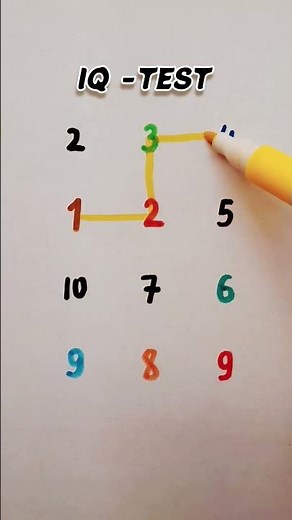 Draw a checkered path with numbers .