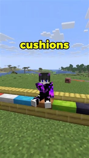 The CUSHIONS update is the best Minecraft update ever! #minecraft #minecraftshorts #minecraftupdate