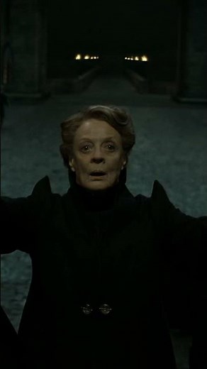 McGonagall always wanted to use that spell #HarryPotter #ProfessorMcGonagall #Hogwarts