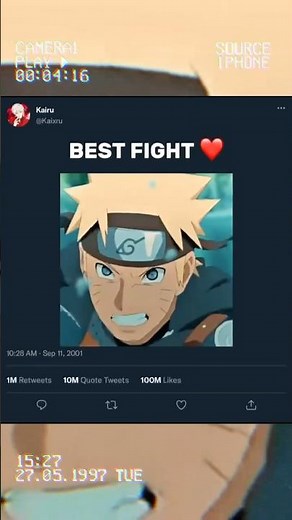 Naruto Vs Sasuke | Best Fight❤️ | Naruto