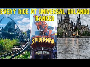Every Ride at Universal Orlando Resort RANKED 2021