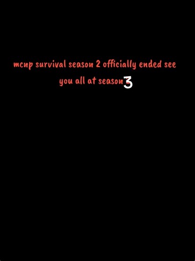 Fim da Temporada 2 de MCNP Survival