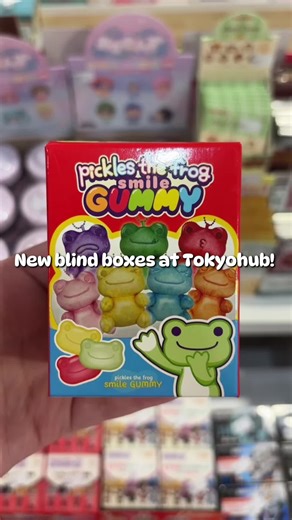 A closer look at some of the new blind boxes at Tokyohub! Part 1 ❤️ All available in-store ✨ #picklesthefrog #cardcaptorsakura #godzilla #drmoricky #projectsekai