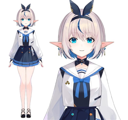Premade Live2d Vtuber Model: Ready to Use, Vtubestudio Compatible - Etsy