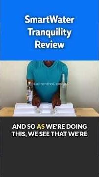 SmartWater Tranquility Review - Don’t Assume This Is Good Water