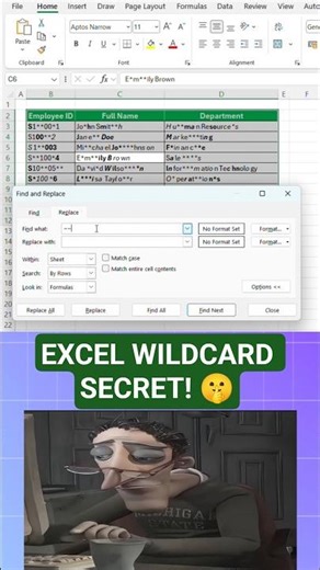 Excel Experts Use This 5 SECONDS Fix to Clean Text and Remove Asterisks ⚡