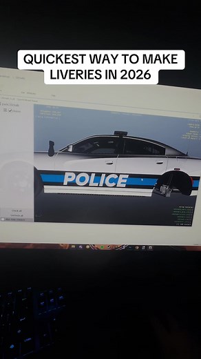 Easiest way to make liveries! Live PSD, paint.net and gimp files viewing on any model! Upload any vehicle files to get started! Check out our website | theworkshop.space101.store #space101 #fyp #fivem #development #lspd #livery