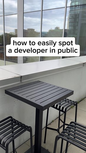 Spotting a Developer: A Guide to Identifying Programmers in Public