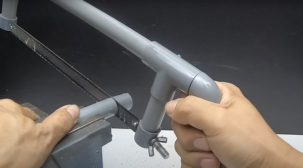 Transform Old PVC Pipes into a Handy Hacksaw